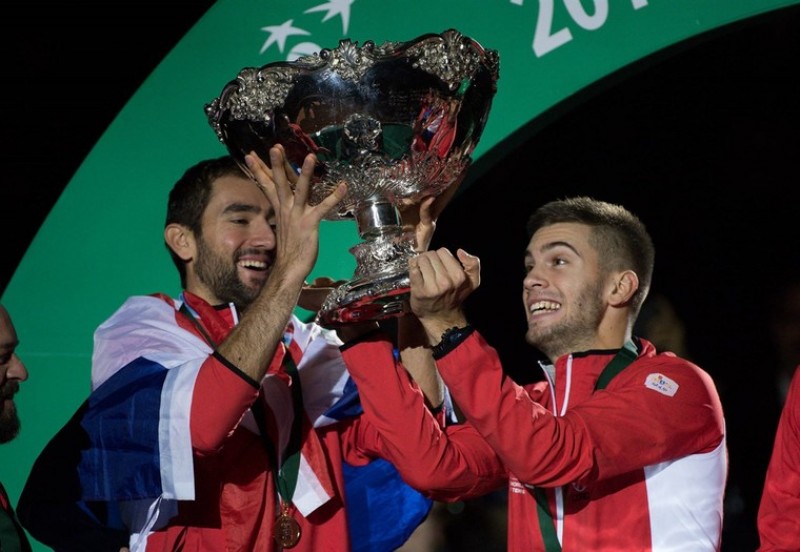 Imagem Ilustrando a Notícia: Croácia fatura o bicampeonato da Copa Davis