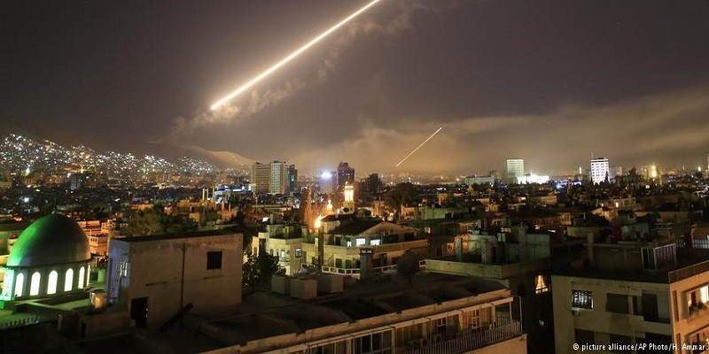 Imagem Ilustrando a Notícia: Após realizar ataques contra Síria, EUA encerram bombardeios