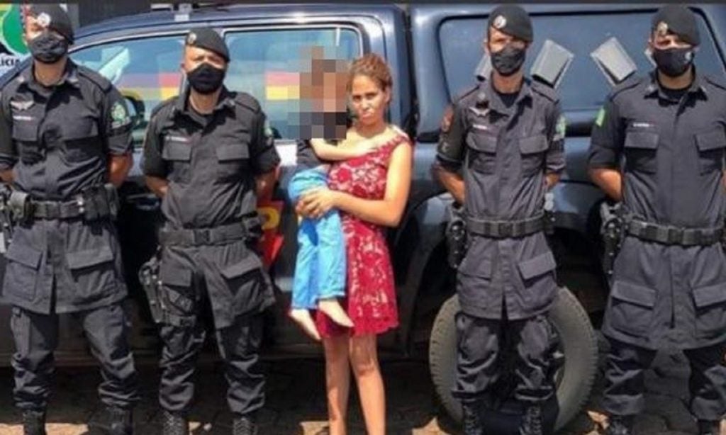 Imagem Ilustrando a Notícia: PC encontra criança de três anos que estava perdida em Rio Verde