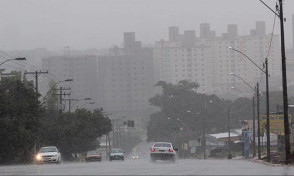 Imagem Ilustrando a Notícia: Goiânia tem previsão de chuva durante toda a semana, e temperatura não passa de 30ºC