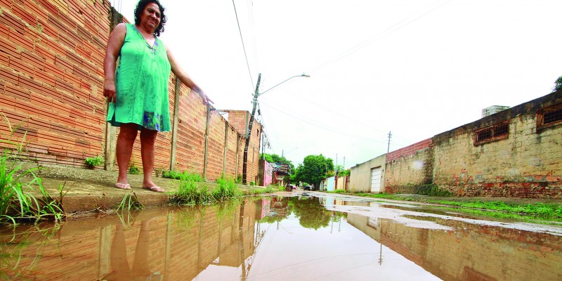 Imagem Ilustrando a Notícia: Medo de enchentes e desabamentos tiram o sono de moradores