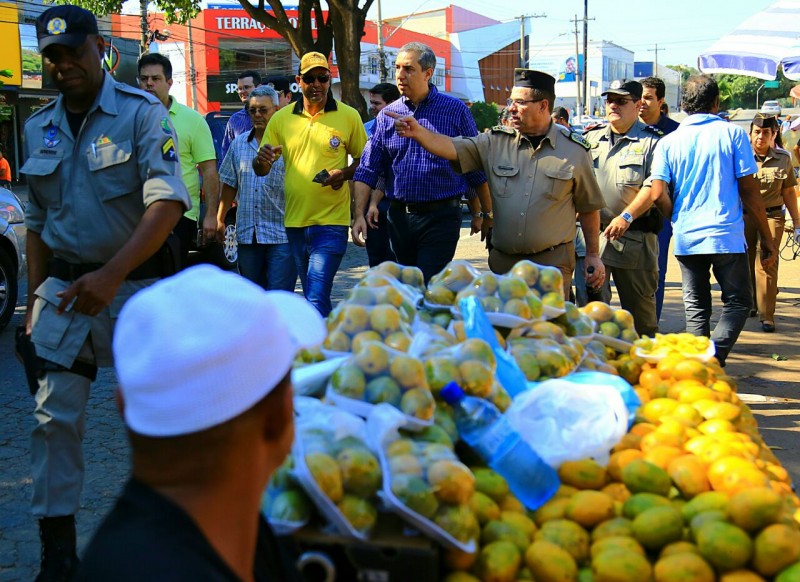 Imagem Ilustrando a Notícia: Polícia Militar garante segurança em feiras