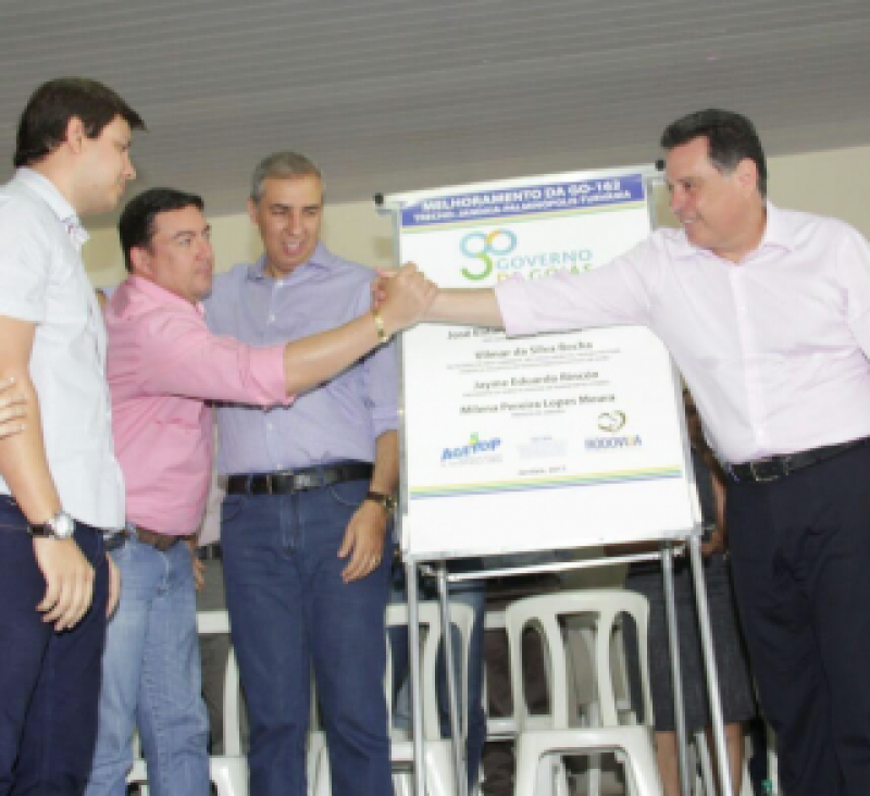Imagem Ilustrando a Notícia: Governo inaugura obras e destaca “novo municipalismo” em Goiás