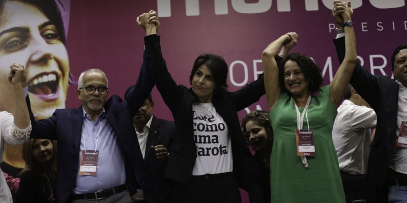 Imagem Ilustrando a Notícia: PCdoB confirma candidatura de Manuela d’Ávila à Presidência