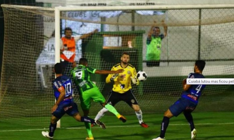 Imagem Ilustrando a Notícia: Aparecidense perde, mas  avança na Copa Verde