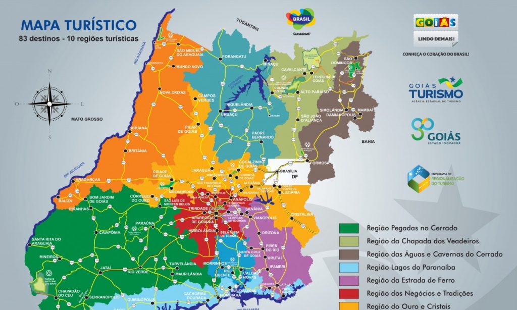 Imagem Ilustrando a Notícia: PRT integra estados, regiões e municípios brasileiros promovendo o turismo local
