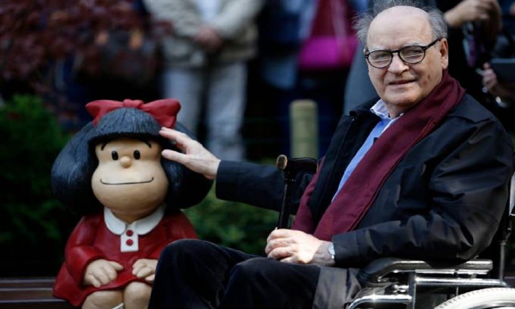Imagem Ilustrando a Notícia: Criador da Mafalda, personagem icônica das tirinhas, faleceu nesta quarta-feira (30)