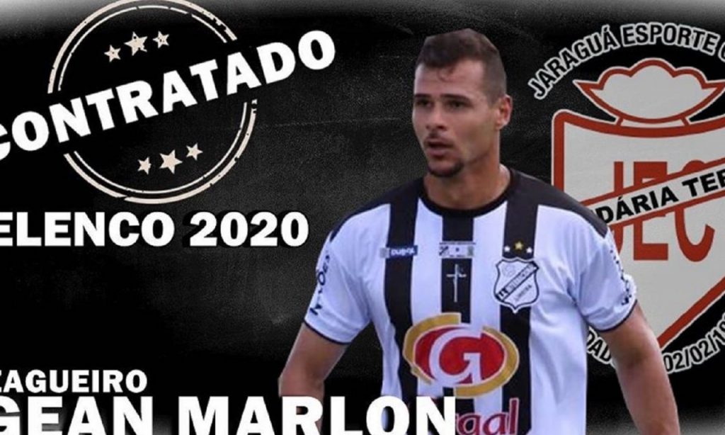 Imagem Ilustrando a Notícia: Jaraguá anuncia a contratação de zagueiro Gean Marlon