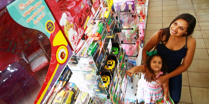 Imagem Ilustrando a Notícia: Mercado pronto para vendas do Dia das crianças em Goiânia