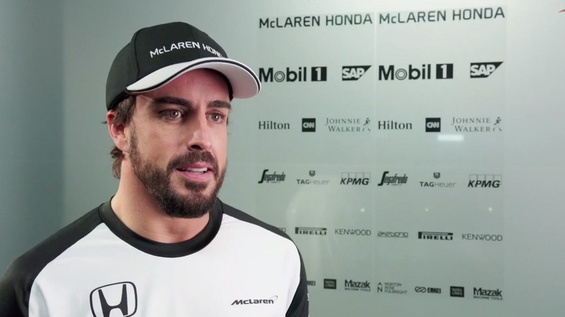 Imagem Ilustrando a Notícia: Alonso se decepciona com equipe em 2017