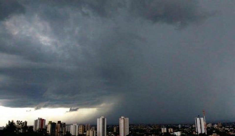 Imagem Ilustrando a Notícia: Chuva volta a Goiânia neste fim de semana