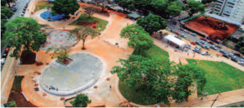 Imagem Ilustrando a Notícia: Prefeitura executa últimos reparos da Praça do Sol