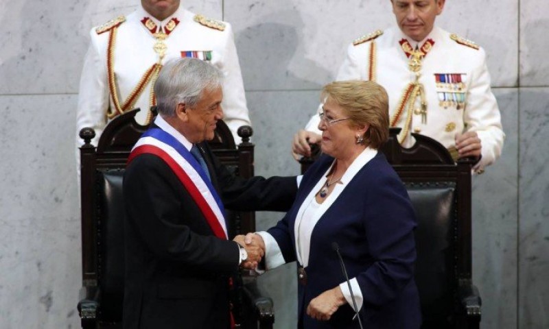 Imagem Ilustrando a Notícia: Piñera asume Presidência do Chile pela segunda vez com ‘mais maturidade’