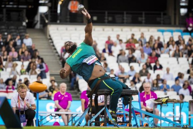 Imagem Ilustrando a Notícia: Arremesso de peso dá primeiro ouro ao Brasil no mundial paralímpico em Londres