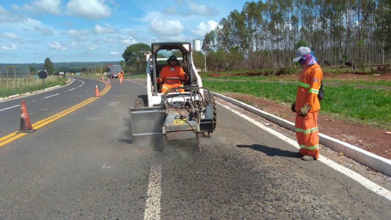 Imagem Ilustrando a Notícia: Agetop reforça conservação das rodovias com a retomada do período chuvoso