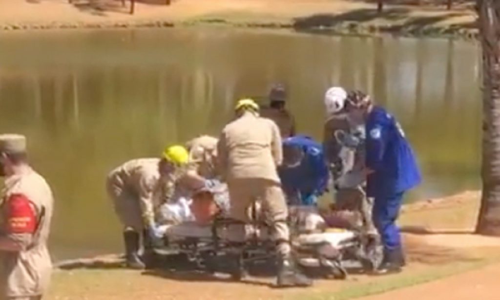 Imagem Ilustrando a Notícia: Homem de 57 anos se afoga e morre ao nadar no lago do Vaca Brava, em Goiânia