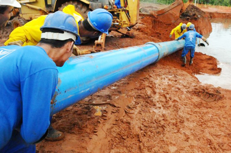 Imagem Ilustrando a Notícia: Programa investe em 62 obras de saneamento em Goiás