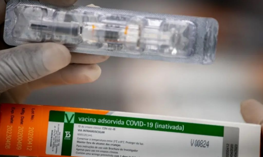 Imagem Ilustrando a Notícia: São Paulo recebe 5,5 milhões de doses da CoronaVac