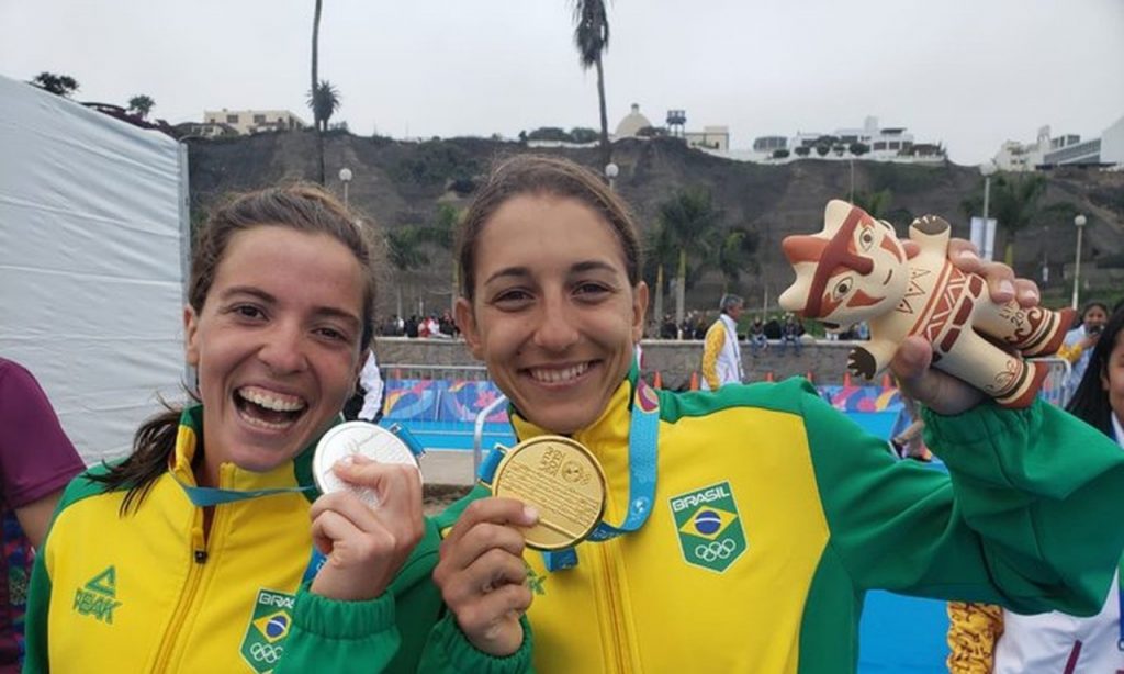 Imagem Ilustrando a Notícia: No triatlo, Brasil conquista as primeiras medalhas nos Jogos Pan-Americanos