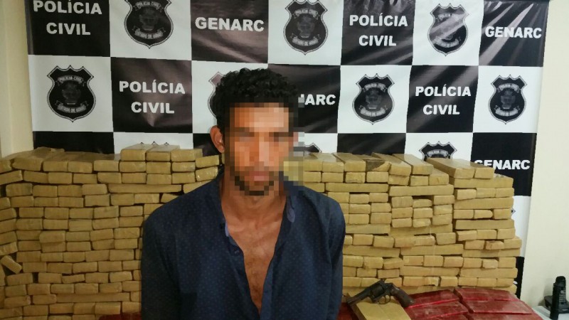 Imagem Ilustrando a Notícia: Homem é preso em flagrante com 1,2 tonelada de maconha em Itumbiara