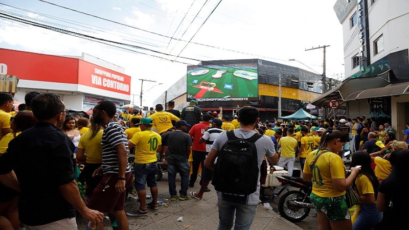 Imagem Ilustrando a Notícia: Confira o que abre e fecha no jogo do Brasil contra a Bélgica