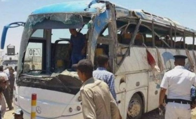 Imagem Ilustrando a Notícia: Ataque contra ônibus deixa pelo menos 23 mortos no Egito