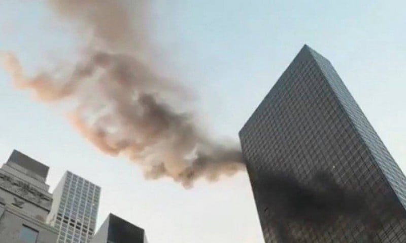 Imagem Ilustrando a Notícia: Incêndio deixa ao menos 2 feridos na Trump Tower em Nova York