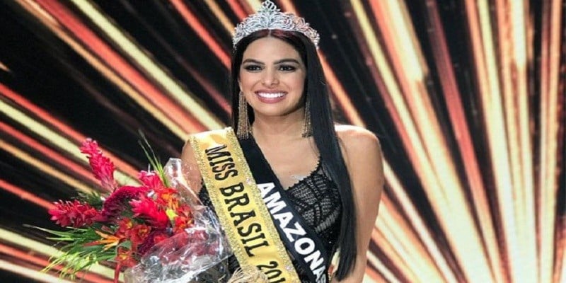 Imagem Ilustrando a Notícia: Mayra Dias, do Amazonas, é coroada Miss Brasil 2018