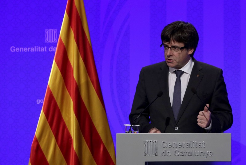 Imagem Ilustrando a Notícia: Espanha vai assumir o controle da Catalunha