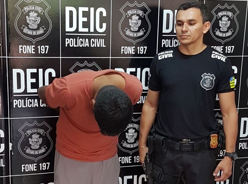 Imagem Ilustrando a Notícia: Polícia prende homem acusado de fraudar pagamento de processos do Detran-GO