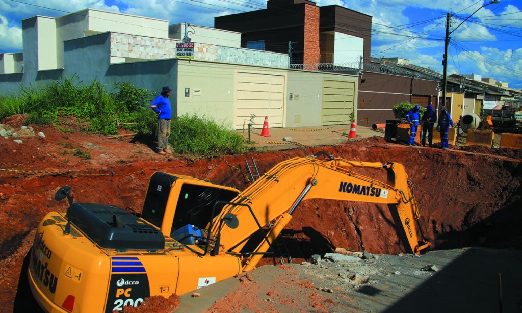 Imagem Ilustrando a Notícia: Chuvas deixam rastro de estrago e destruição em Goiânia