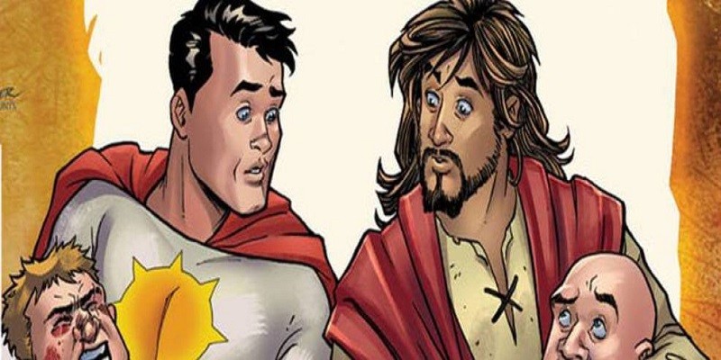 Imagem Ilustrando a Notícia: DC Comics traz Jesus Cristo como novo super-herói