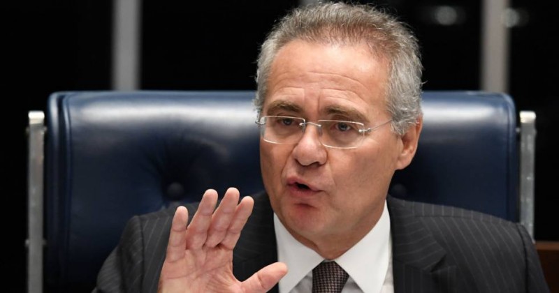 Imagem Ilustrando a Notícia: Senado entra com recurso no STF contra afastamento de Renan Calheiros