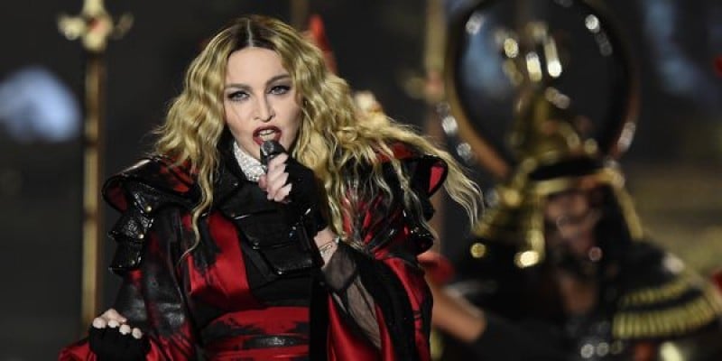 Imagem Ilustrando a Notícia: Madonna é eleita Mulher do Ano e ‘samba’ em discurso