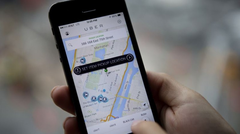 Imagem Ilustrando a Notícia: Motoristas do Uber paralisam atividades
