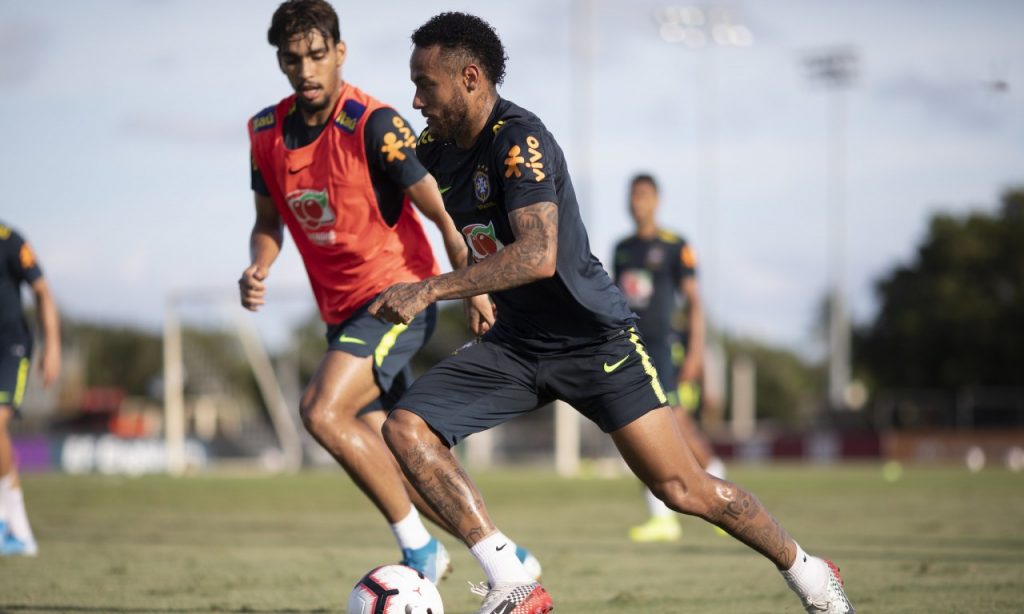 Imagem Ilustrando a Notícia: Na volta de Neymar, Brasil encara a Colômbia em amistoso