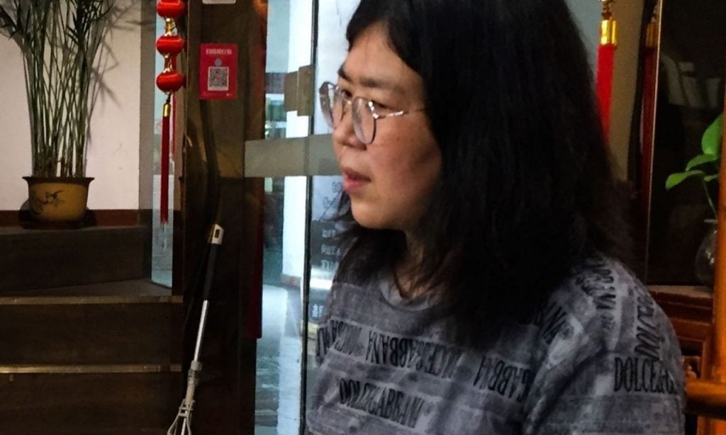 Imagem Ilustrando a Notícia: China condena jornalista a 4 anos de prisão por relatar vírus em Wuhan
