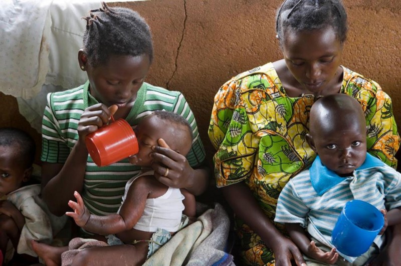 Imagem Ilustrando a Notícia: 250 mil crianças têm  desnutrição na Nigéria