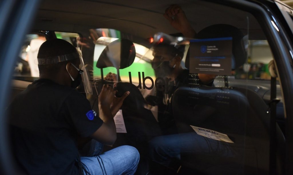 Imagem Ilustrando a Notícia: Uber inaugura Centro de Higienização para motoristas e entregadores em Goiânia