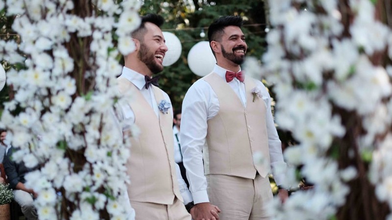 Imagem Ilustrando a Notícia: Casamento homoafetivo aumenta 10% no Brasil