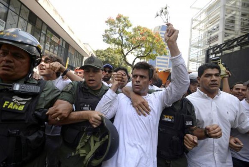Imagem Ilustrando a Notícia: Justiça venezuelana confirma condenação de Leopoldo López