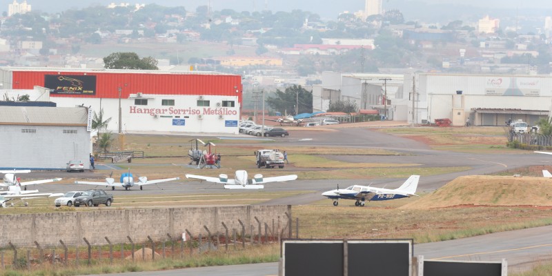 Imagem Ilustrando a Notícia: Aeródromo Nacional de Goiânia fica de portas fechadas