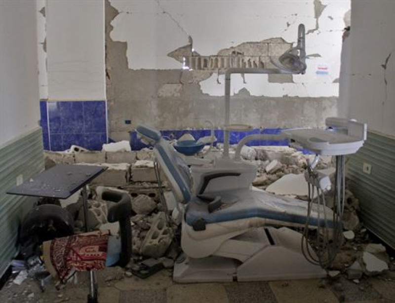 Imagem Ilustrando a Notícia: Bombardeios contra hospital matam pelo menos 6 na Síria