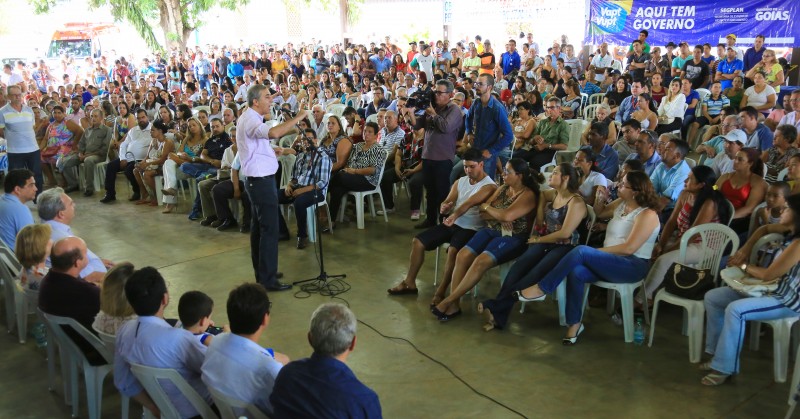 Imagem Ilustrando a Notícia: Vertente social do programa Goiás na Frente é lançada em Itapaci
