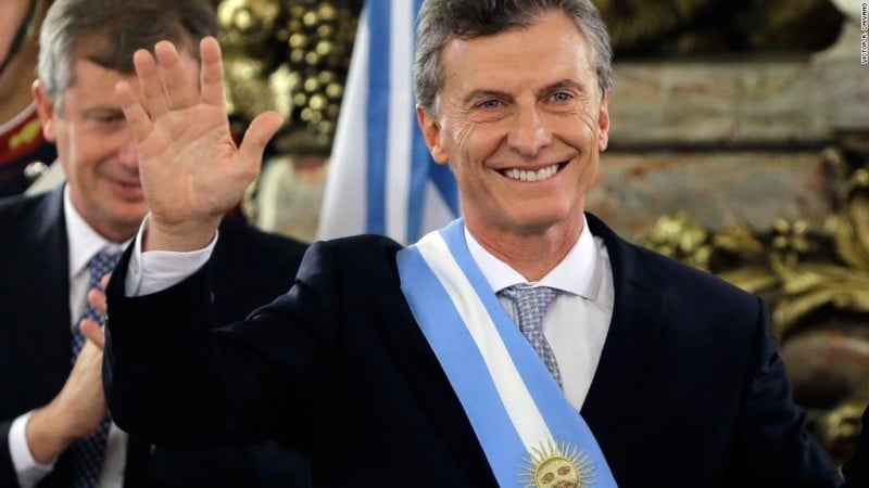 Imagem Ilustrando a Notícia: Macri diz que país deixou o populismo