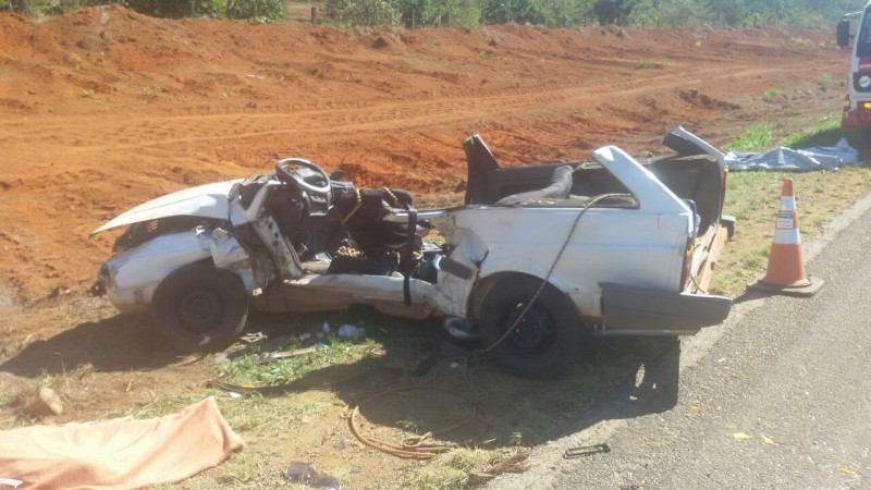 Imagem Ilustrando a Notícia: Colisão entre veículos deixa três mortos e três feridos na Br 050