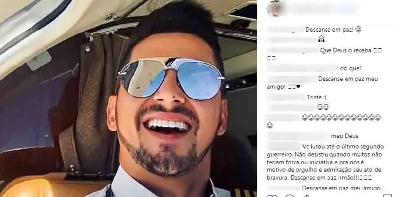 Após 33 dias internado, Cristiano que teve 60% do corpo queimado não resistiu aos ferimentos