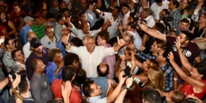 Candidato ao governo participou do lançamento do comitê de Lívio Luciano em Goiânia e de comício de Tanner de Melo em Aparecida