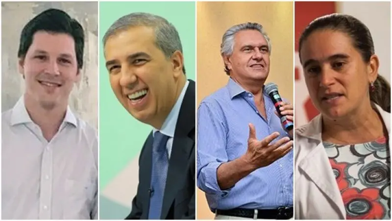 Candidatos ao Governo de Goiás seguem a sexta-feira (07) com gravações de programas, reuniões, carreatas e passeatas