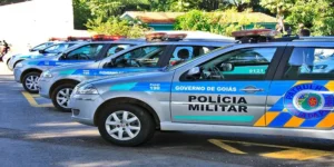 Na abordagem também foi apreendida uma arma de fogo com o homem, em Aparecida de Goiânia
